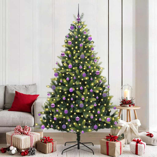 Brad de Crăciun artificial cu ramuri articulare 300 LEDs 210 cm - WALTI WALTI