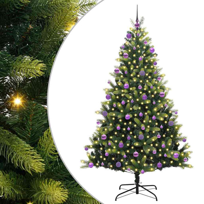 Brad de Crăciun artificial cu ramuri articulare 300 LEDs 210 cm - WALTI WALTI