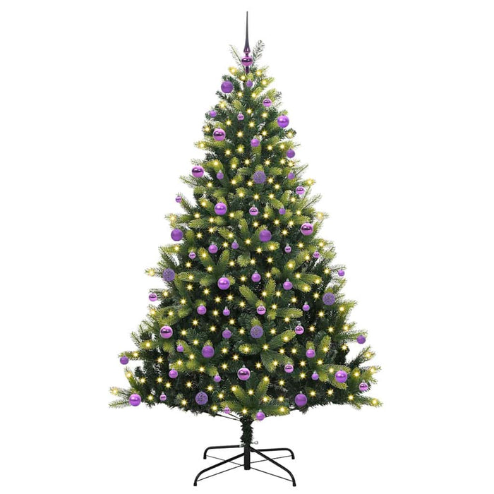 Brad de Crăciun artificial cu ramuri articulare 300 LEDs 210 cm - WALTI WALTI