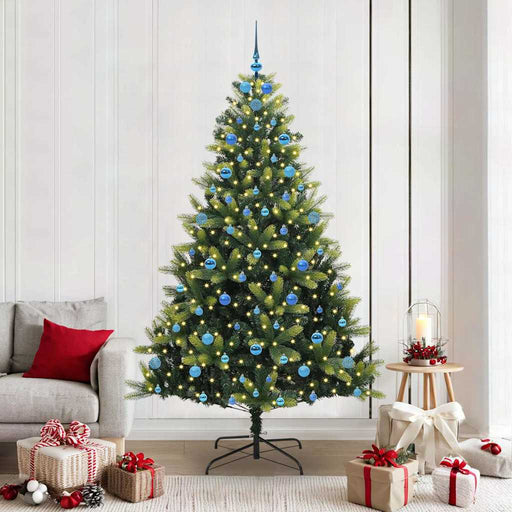 Brad de Crăciun artificial cu ramuri articulare 300 LEDs 210 cm - WALTI WALTI