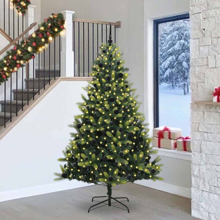 Brad de Crăciun artificial cu ramuri articulare 300 LEDs 240 cm - WALTI WALTI