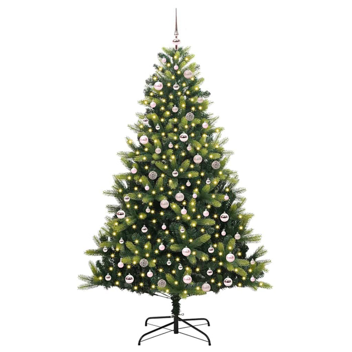 Brad de Crăciun artificial cu ramuri articulare 300 LEDs 240 cm - WALTI WALTI