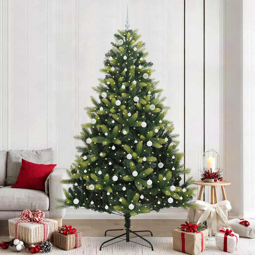 Brad de Crăciun artificial cu ramuri articulare 300 LEDs 240 cm - WALTI WALTI