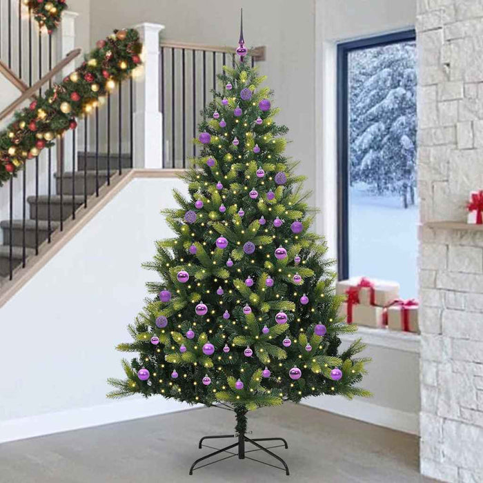 Brad de Crăciun artificial cu ramuri articulare 300 LEDs 240 cm - WALTI WALTI