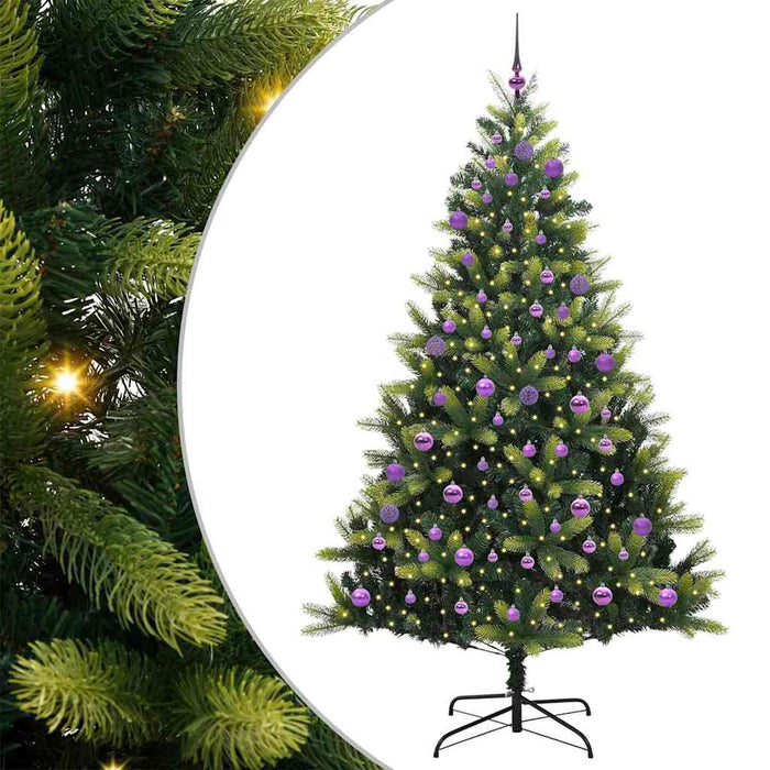 Brad de Crăciun artificial cu ramuri articulare 300 LEDs 240 cm - WALTI WALTI