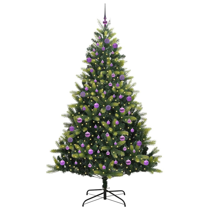 Brad de Crăciun artificial cu ramuri articulare 300 LEDs 240 cm - WALTI WALTI