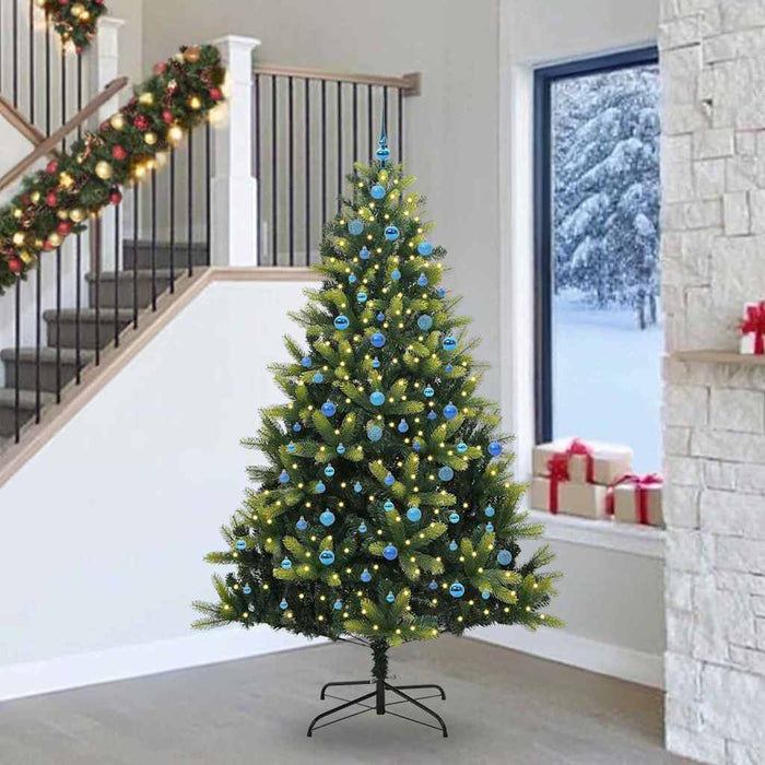 Brad de Crăciun artificial cu ramuri articulare 300 LEDs 240 cm - WALTI WALTI