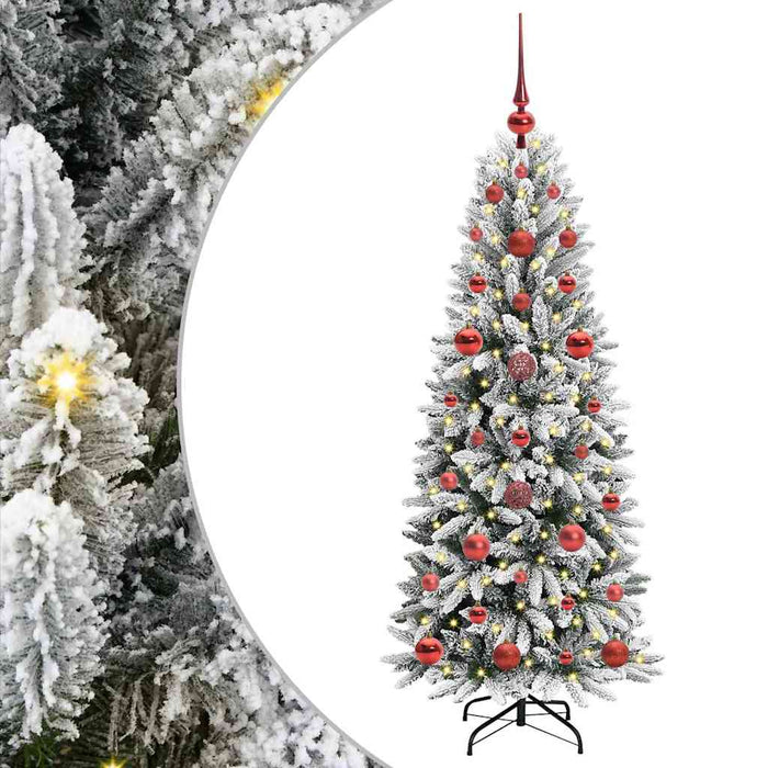 Brad de Crăciun artificial cu 150 LED Alb 53 x 53 x 120 cm - WALTI WALTI