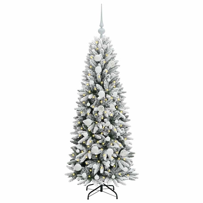Brad de Crăciun artificial cu 150 LED Alb 53 x 53 x 120 cm - WALTI WALTI