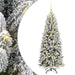 Brad de Crăciun artificial cu 150 LED Alb 53 x 53 x 120 cm - WALTI WALTI