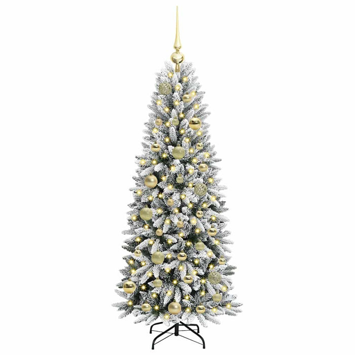 Brad de Crăciun artificial cu 150 LED Alb 53 x 53 x 120 cm - WALTI WALTI