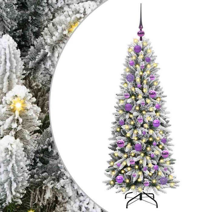 Brad de Crăciun artificial cu 150 LED Alb 53 x 53 x 120 cm - WALTI WALTI