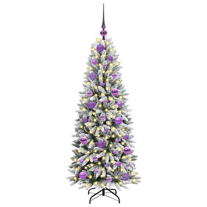 Brad de Crăciun artificial cu 150 LED Alb 53 x 53 x 120 cm - WALTI WALTI