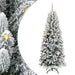 Brad de Crăciun artificial cu 150 LED Alb 63 x 63 x 150 cm - WALTI WALTI