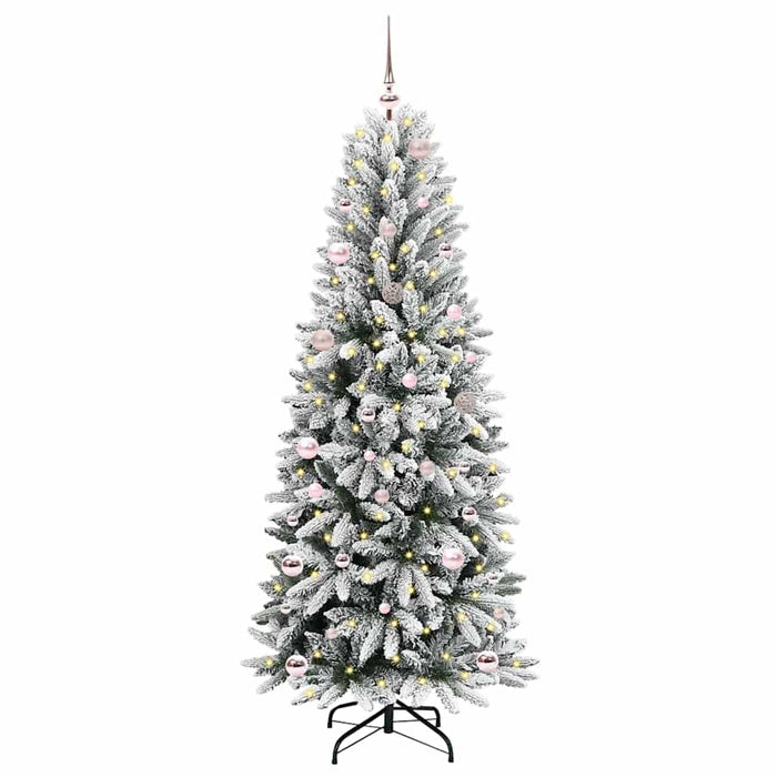 Brad de Crăciun artificial cu 150 LED Alb 63 x 63 x 150 cm - WALTI WALTI