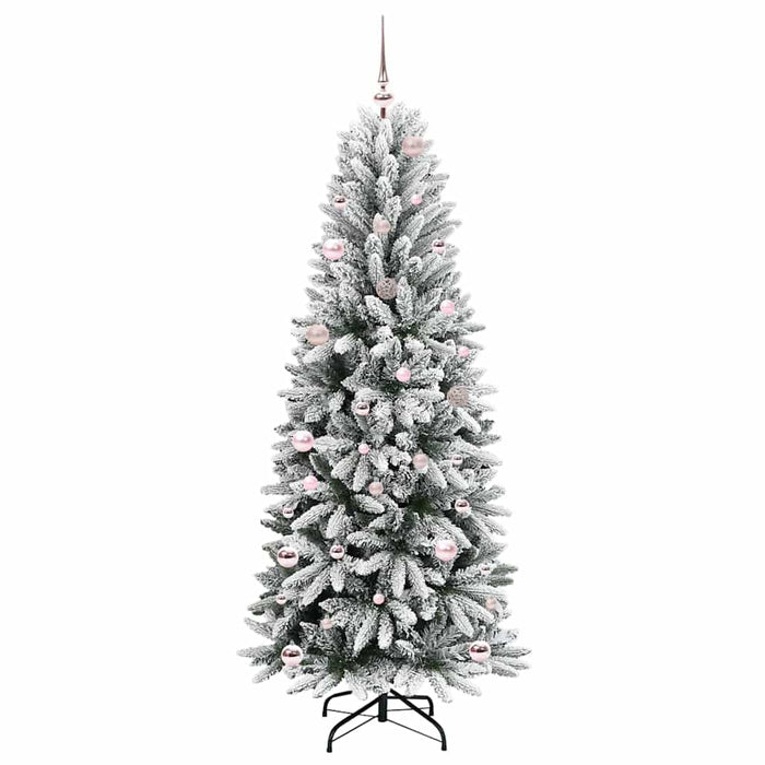 Brad de Crăciun artificial cu 150 LED Alb 63 x 63 x 150 cm - WALTI WALTI