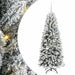 Brad de Crăciun artificial cu 150 LED Alb 63 x 63 x 150 cm - WALTI WALTI
