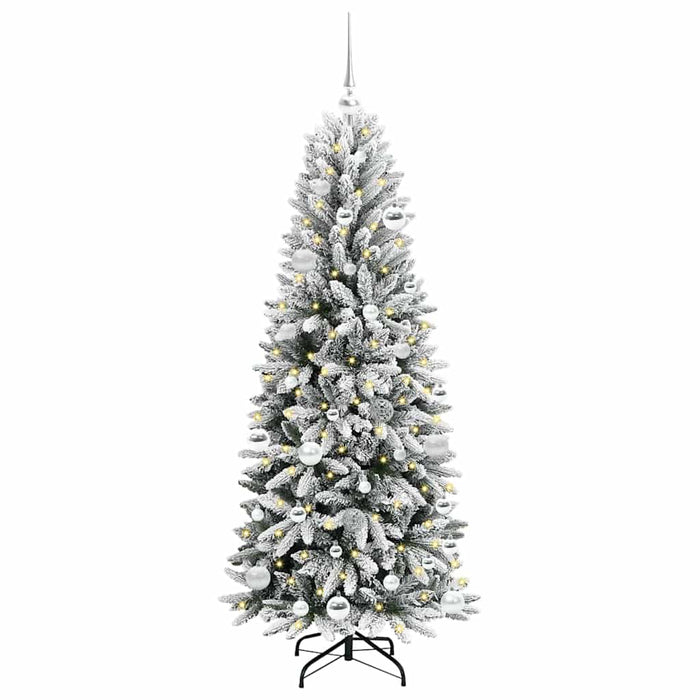 Brad de Crăciun artificial cu 150 LED Alb 63 x 63 x 150 cm - WALTI WALTI