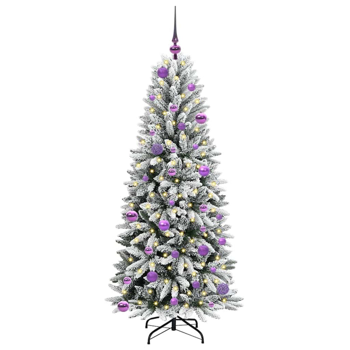 Brad de Crăciun artificial cu 150 LED Alb 63 x 63 x 150 cm - WALTI WALTI