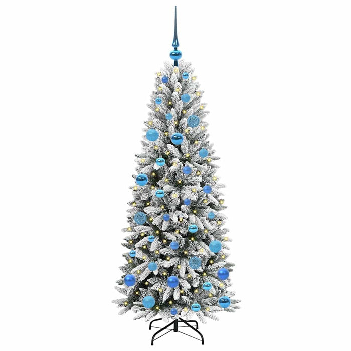 Brad de Crăciun artificial cu 150 LED Alb 63 x 63 x 150 cm - WALTI WALTI