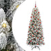 Brad de Crăciun artificial cu 300 LED Alb 73 x 73 x 180 cm - WALTI WALTI