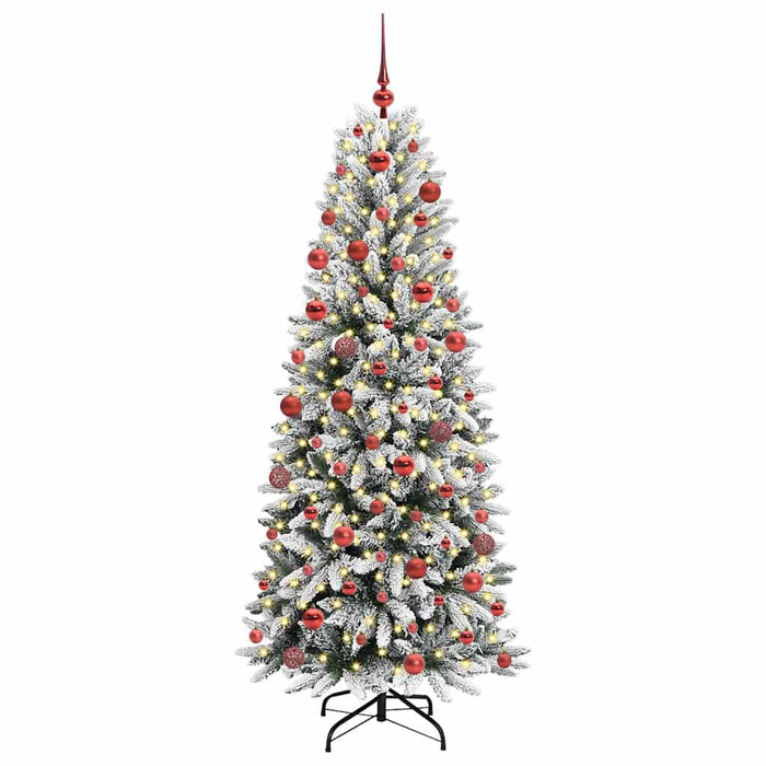 Brad de Crăciun artificial cu 300 LED Alb 73 x 73 x 180 cm - WALTI WALTI
