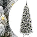 Brad de Crăciun artificial cu 300 LED Alb 73 x 73 x 180 cm - WALTI WALTI