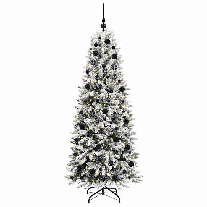 Brad de Crăciun artificial cu 300 LED Alb 73 x 73 x 180 cm - WALTI WALTI