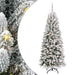 Brad de Crăciun artificial cu 300 LED Alb 73 x 73 x 180 cm - WALTI WALTI