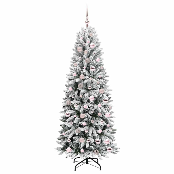 Brad de Crăciun artificial cu 300 LED Alb 73 x 73 x 180 cm - WALTI WALTI