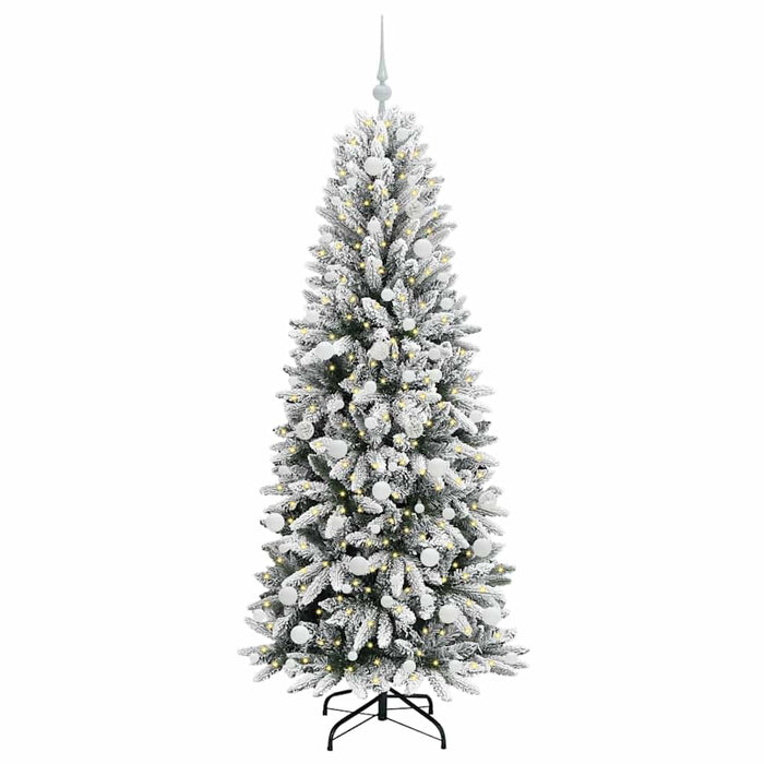 Brad de Crăciun artificial cu 300 LED Alb 73 x 73 x 180 cm - WALTI WALTI