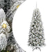 Brad de Crăciun artificial cu 300 LED Alb 73 x 73 x 180 cm - WALTI WALTI