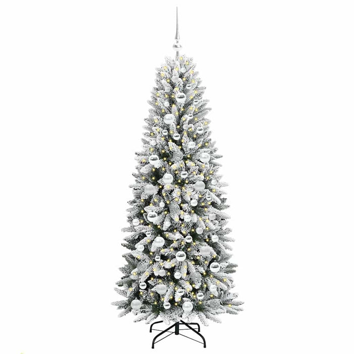 Brad de Crăciun artificial cu 300 LED Alb 73 x 73 x 180 cm - WALTI WALTI