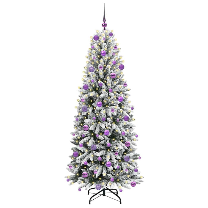 Brad de Crăciun artificial cu 300 LED Alb 73 x 73 x 180 cm - WALTI WALTI