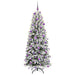 Brad de Crăciun artificial cu 300 LED Alb 73 x 73 x 180 cm - WALTI WALTI