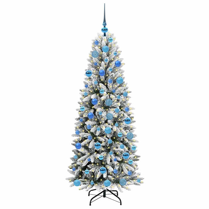 Brad de Crăciun artificial cu 300 LED Alb 73 x 73 x 180 cm - WALTI WALTI