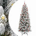 Brad de Crăciun artificial cu 300 LED Alb 78 x 78 x 210 cm - WALTI WALTI
