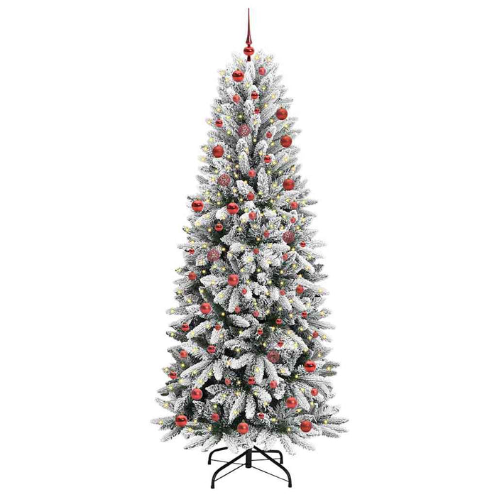 Brad de Crăciun artificial cu 300 LED Alb 78 x 78 x 210 cm - WALTI WALTI