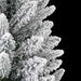Brad de Crăciun artificial cu 300 LED Alb 78 x 78 x 210 cm - WALTI WALTI
