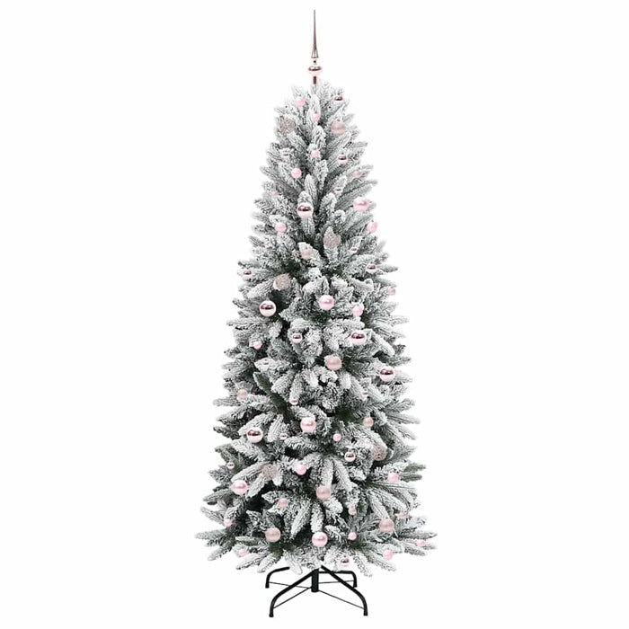 Brad de Crăciun artificial cu 300 LED Alb 78 x 78 x 210 cm - WALTI WALTI
