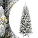 Brad de Crăciun artificial cu 300 LED Alb 78 x 78 x 210 cm - WALTI WALTI