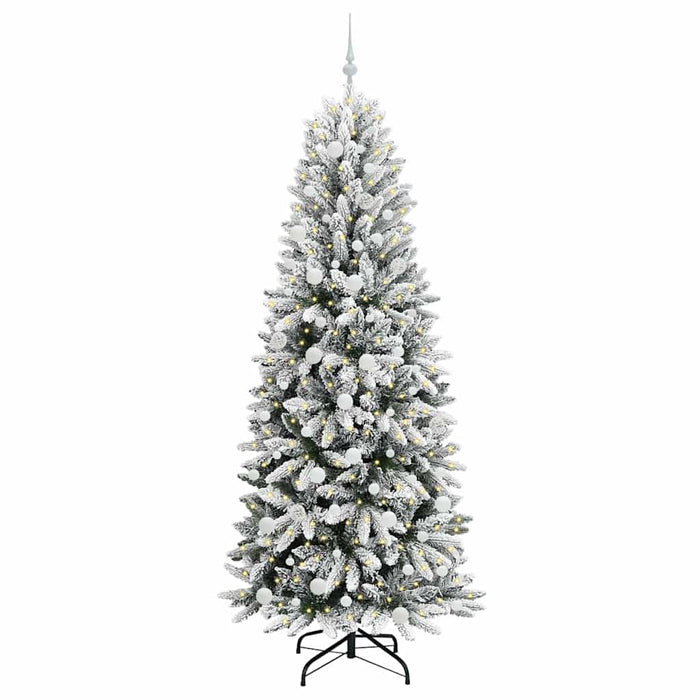 Brad de Crăciun artificial cu 300 LED Alb 78 x 78 x 210 cm - WALTI WALTI