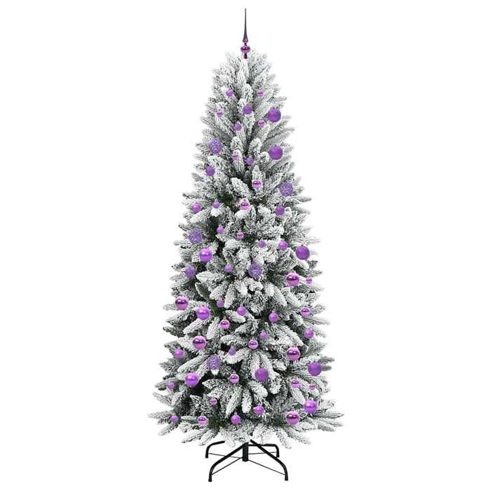 Brad de Crăciun artificial cu 300 LED Alb 78 x 78 x 210 cm - WALTI WALTI