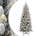 Brad de Crăciun artificial cu 300 LED Alb 93 x 93 x 240 cm - WALTI WALTI