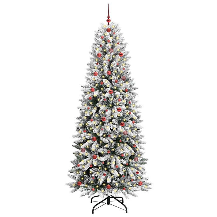 Brad de Crăciun artificial cu 300 LED Alb 93 x 93 x 240 cm - WALTI WALTI