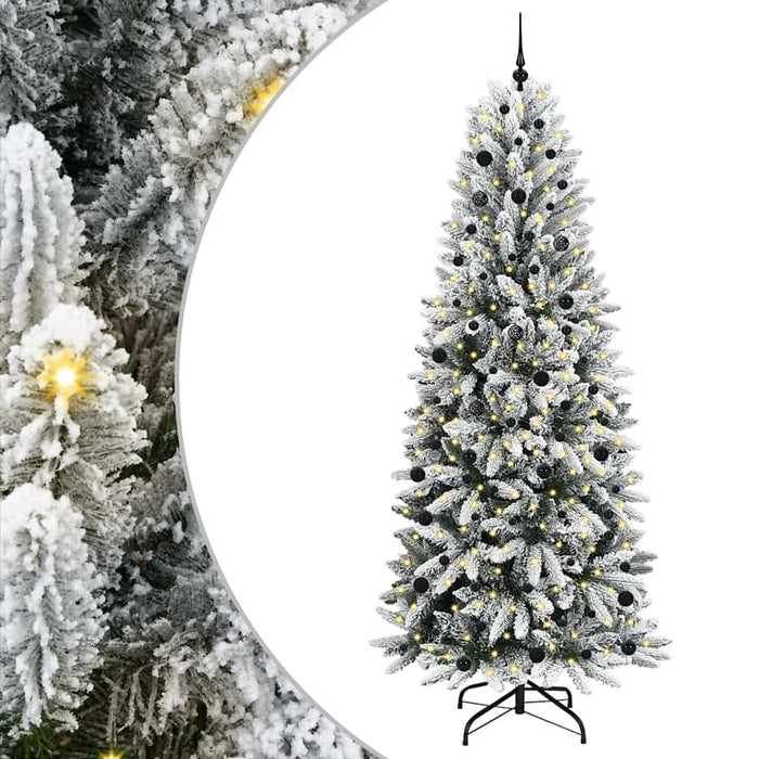 Brad de Crăciun artificial cu 300 LED Alb 93 x 93 x 240 cm - WALTI WALTI