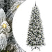 Brad de Crăciun artificial cu 300 LED Alb 93 x 93 x 240 cm - WALTI WALTI