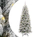 Brad de Crăciun artificial cu 300 LED Alb 93 x 93 x 240 cm - WALTI WALTI
