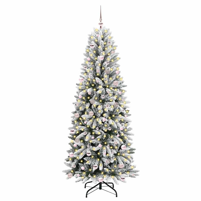 Brad de Crăciun artificial cu 300 LED Alb 93 x 93 x 240 cm - WALTI WALTI