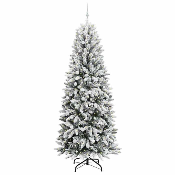 Brad de Crăciun artificial cu 300 LED Alb 93 x 93 x 240 cm - WALTI WALTI